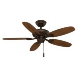 CASABLANCA 44IN FORDHAM BRUSHED COCOA CEILING FAN